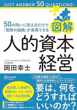 図解 人的資本経営の表紙